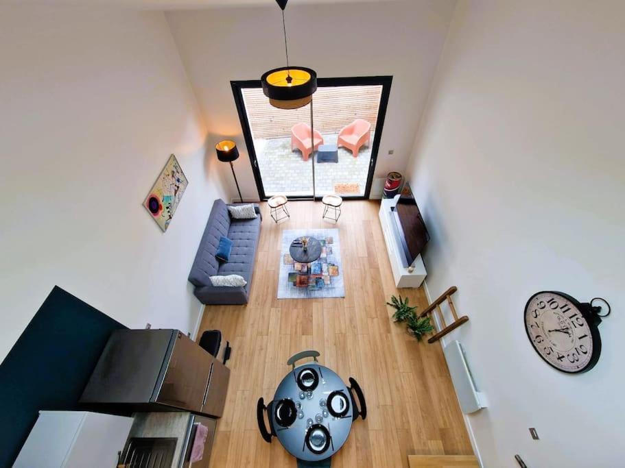Le Bellay ¤ 2 Chambres ¤ Cour ¤10 Mins Centre¤ Amiens Luaran gambar